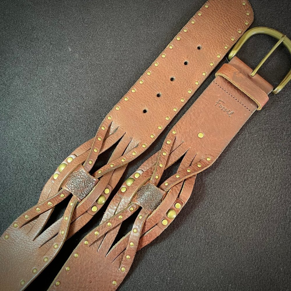 🧺FOSSIL wide belt🧺